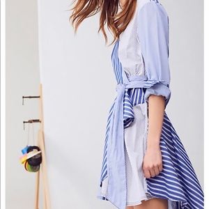 Anthropologie Maeve mix and match shirt dress 👗